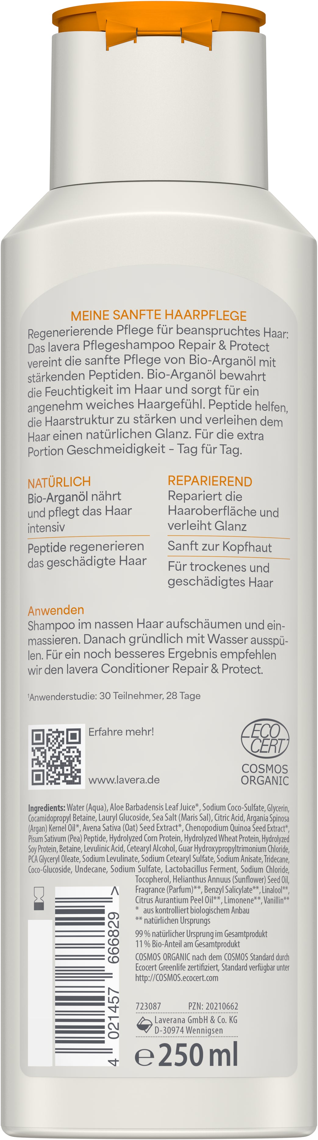 lavera Szampon pielęgnacyjny Repair & Protect