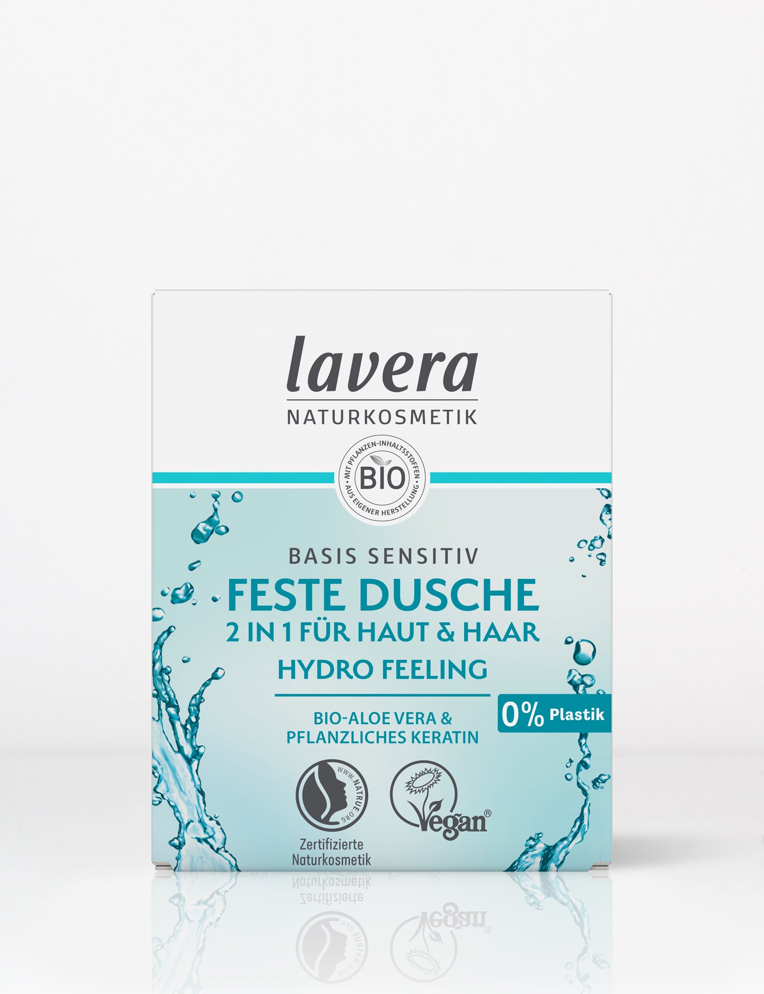 lavera lavera - żel pod prysznic w kostce 2w1 basis sensitive Hydro Feeling