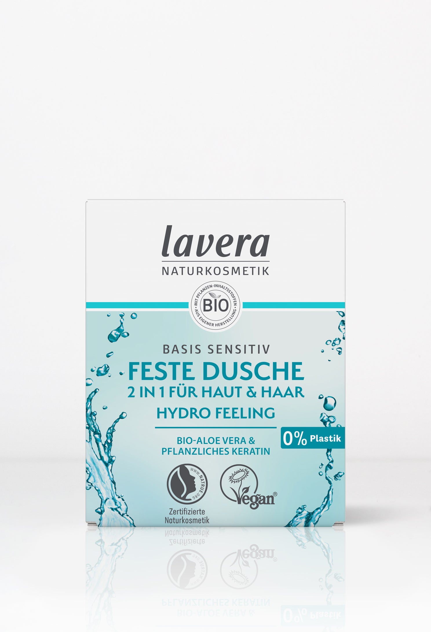 lavera lavera - żel pod prysznic w kostce 2w1 basis sensitive Hydro Feeling
