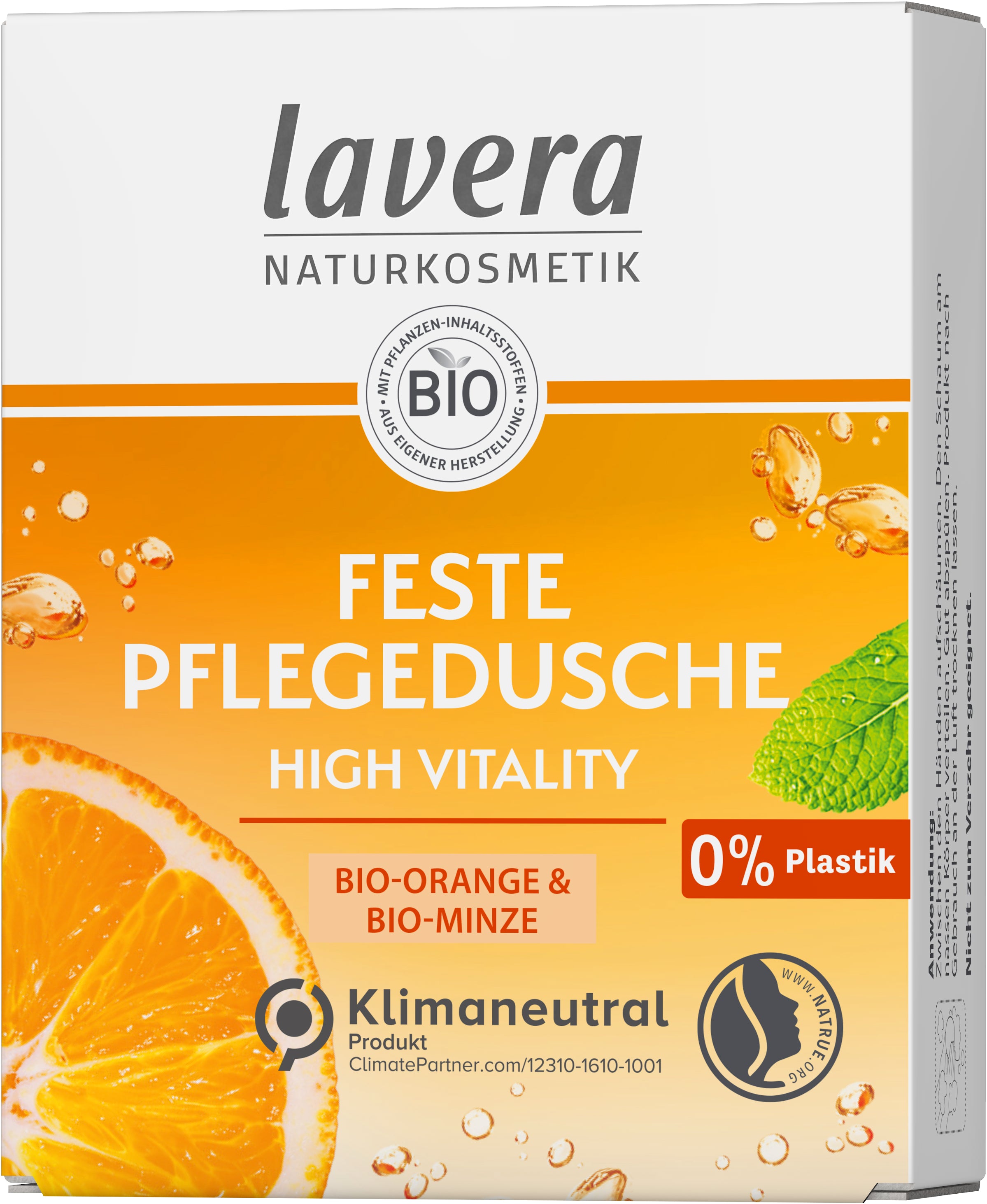 lavera lavera żel pod prysznic w kostce High Vitality