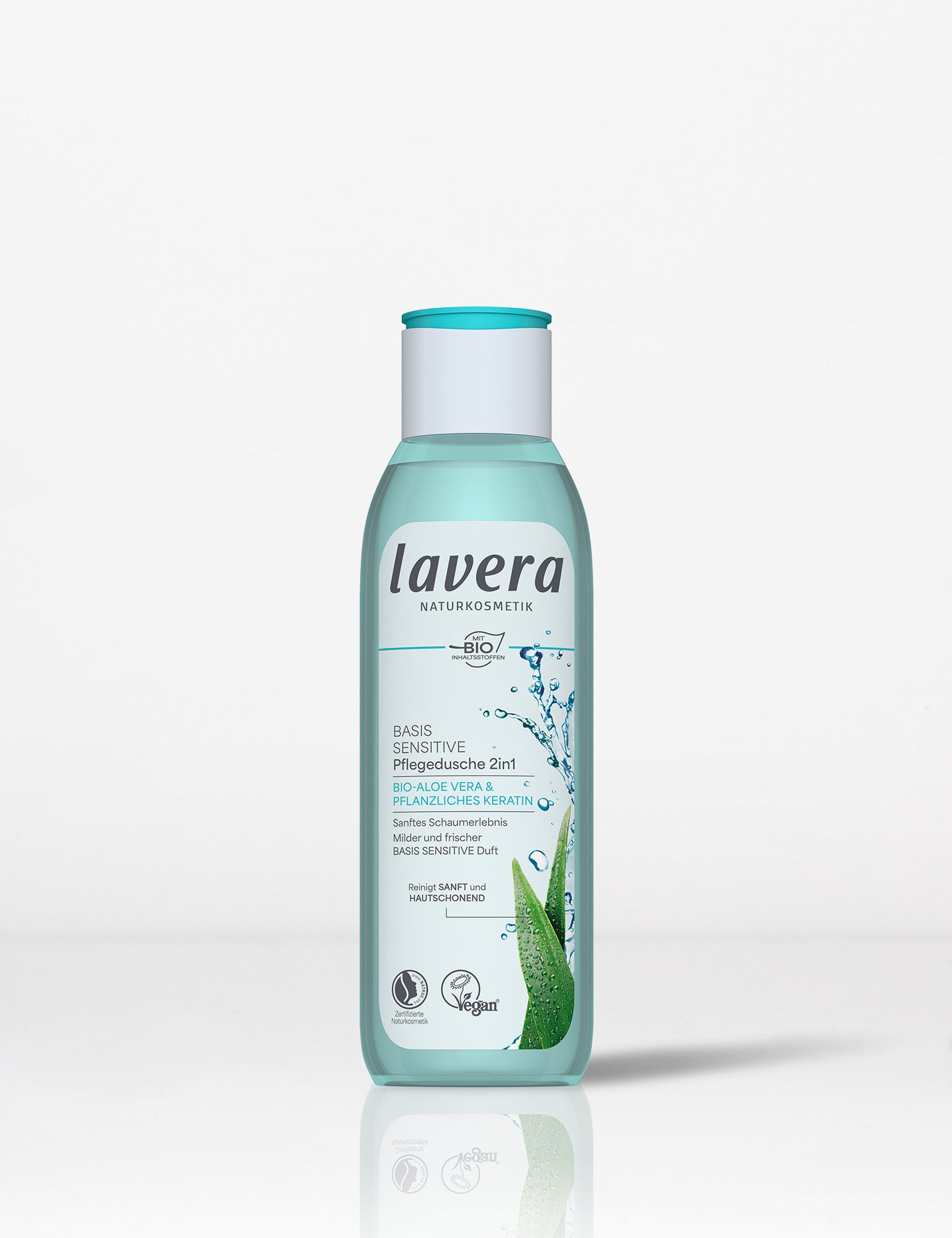 lavera Żel pod prysznic basis sensitive 2w1
