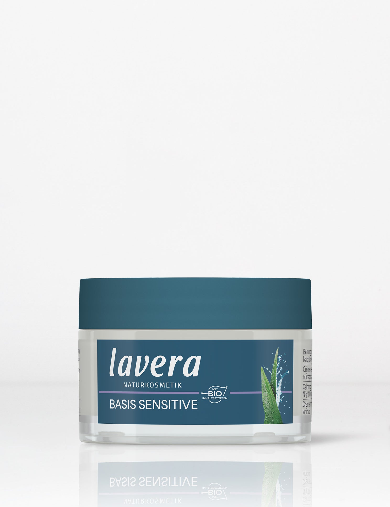 lavera Kojący krem na noc basis sensitive