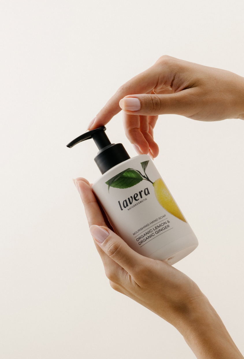 lavera Mydło pielęgnujące Bio-Cytryna i Bio-Imbir