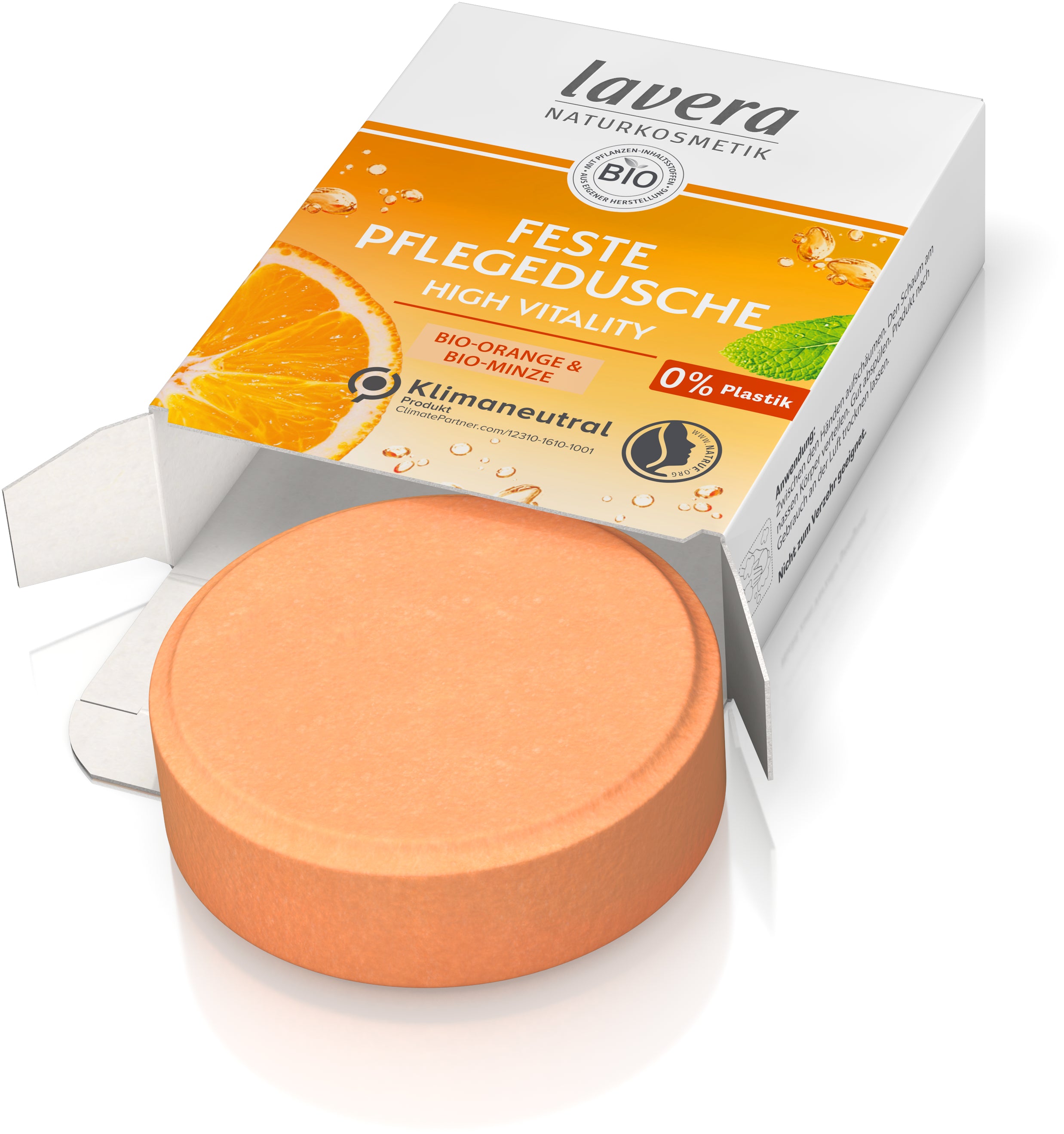 lavera lavera żel pod prysznic w kostce High Vitality