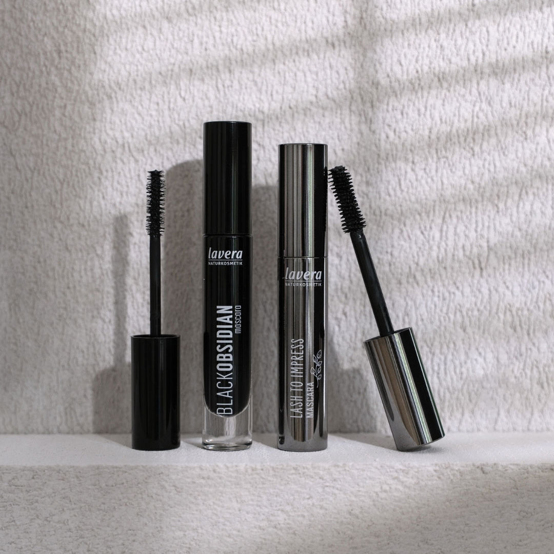 lavera Mascara: Mascara Black Obsidian und Lash To Impress Mascara