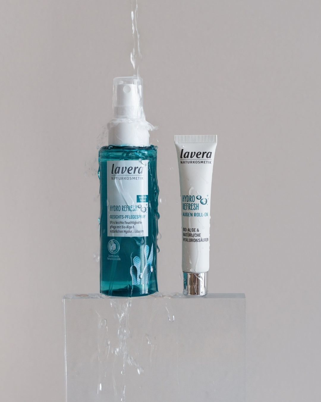 Hydro Refresh spray do pielęgnacji twarzy i Hydro Refresh Roll-On pod oczy