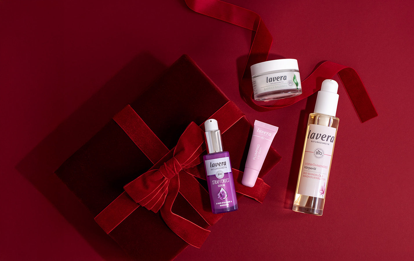 Weihnachtliche Produktauswahl