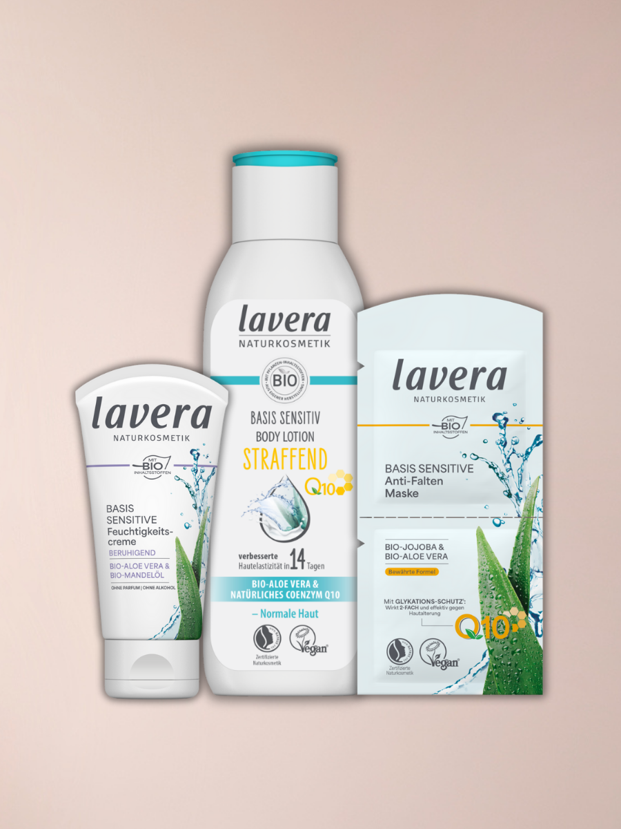 Das Care Essentials Set aus den lavera Wilkommens-Aktionen