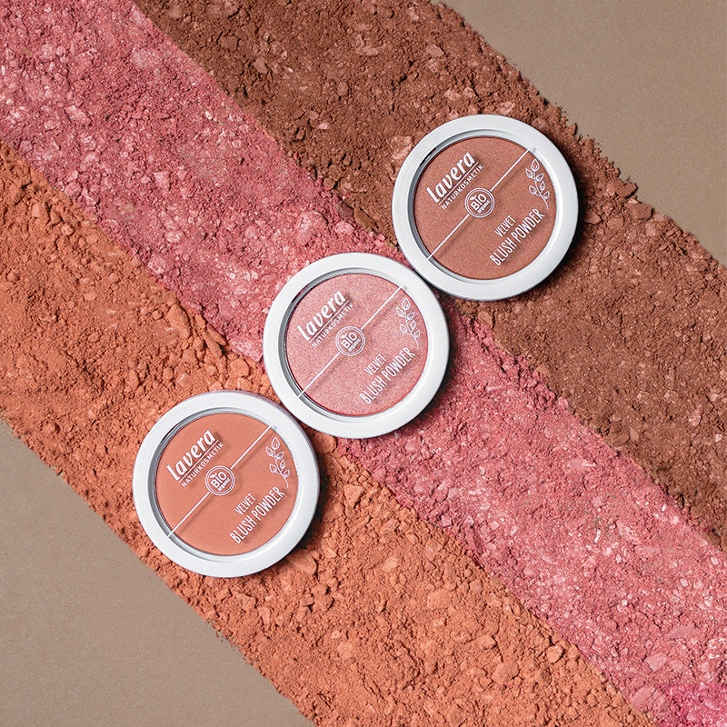 lavera Velvet Blush Powder -Rosy Peach 01-