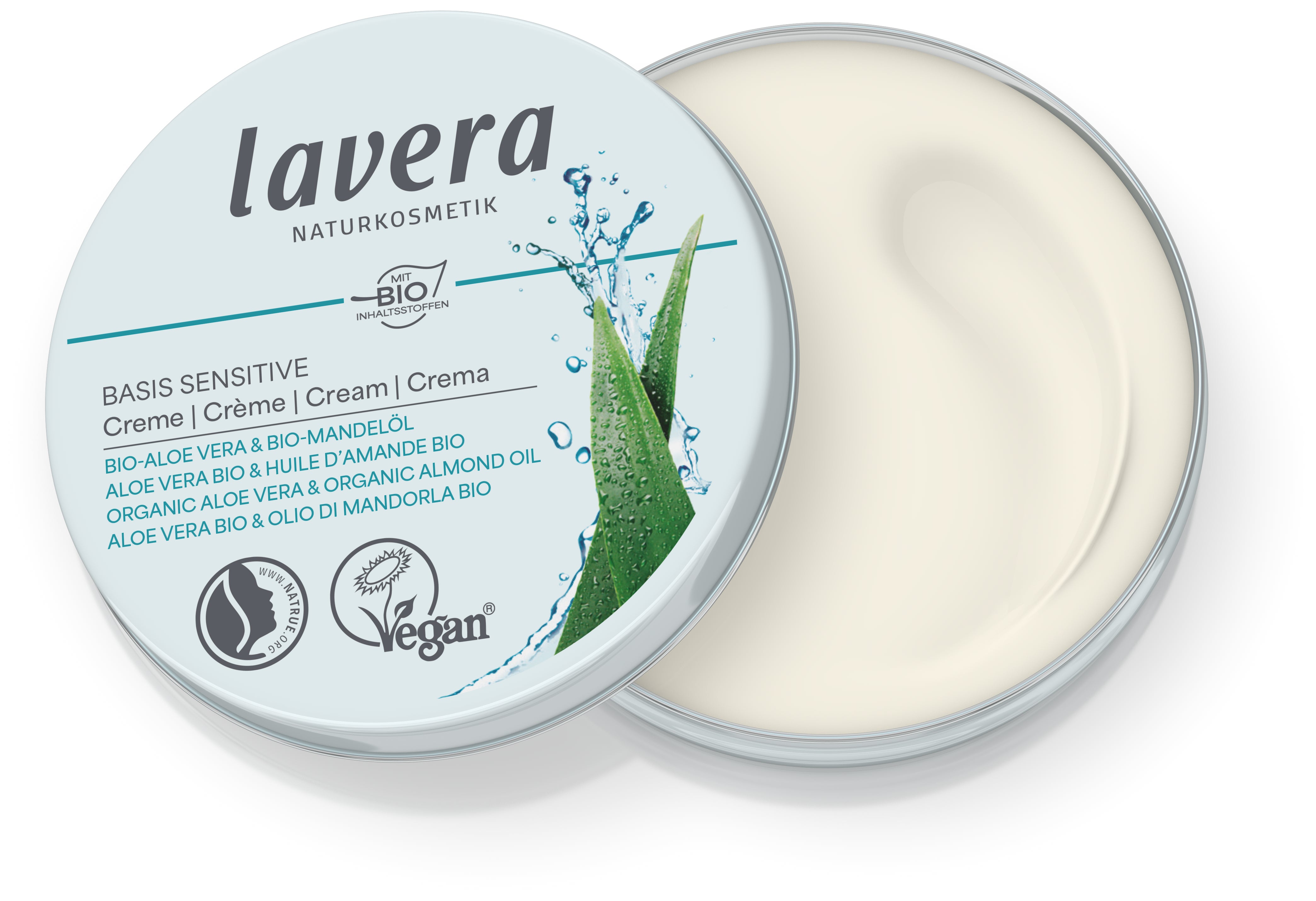 lavera Reisegröße basis sensitive Creme