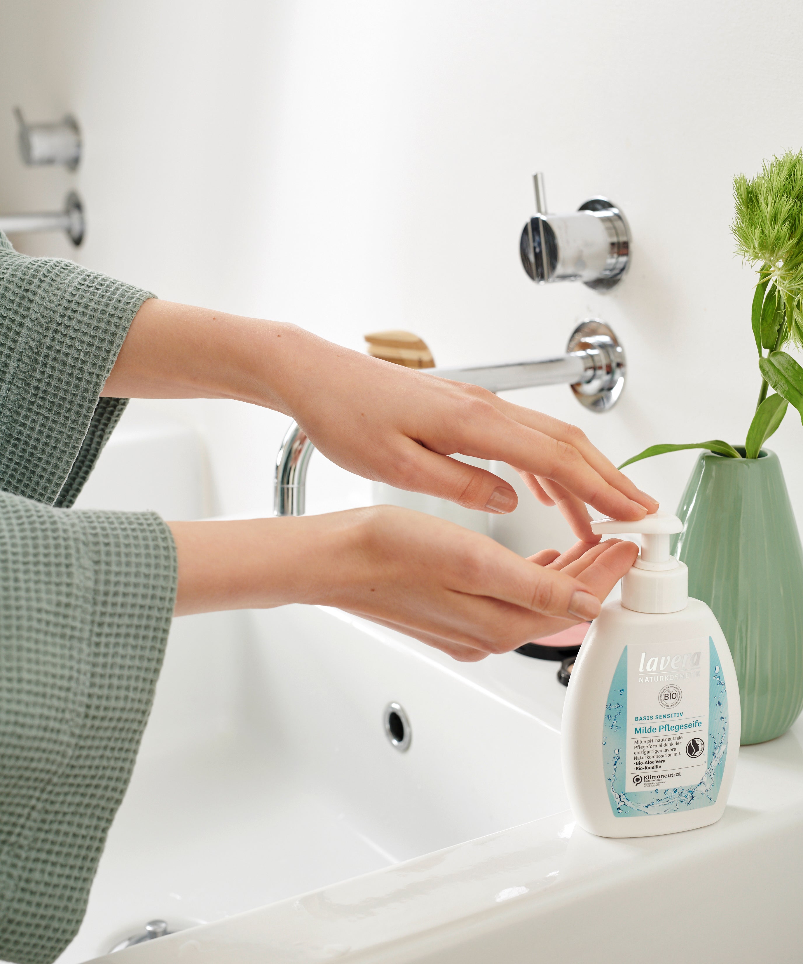 lavera basis sensitive milde Pflegeseife