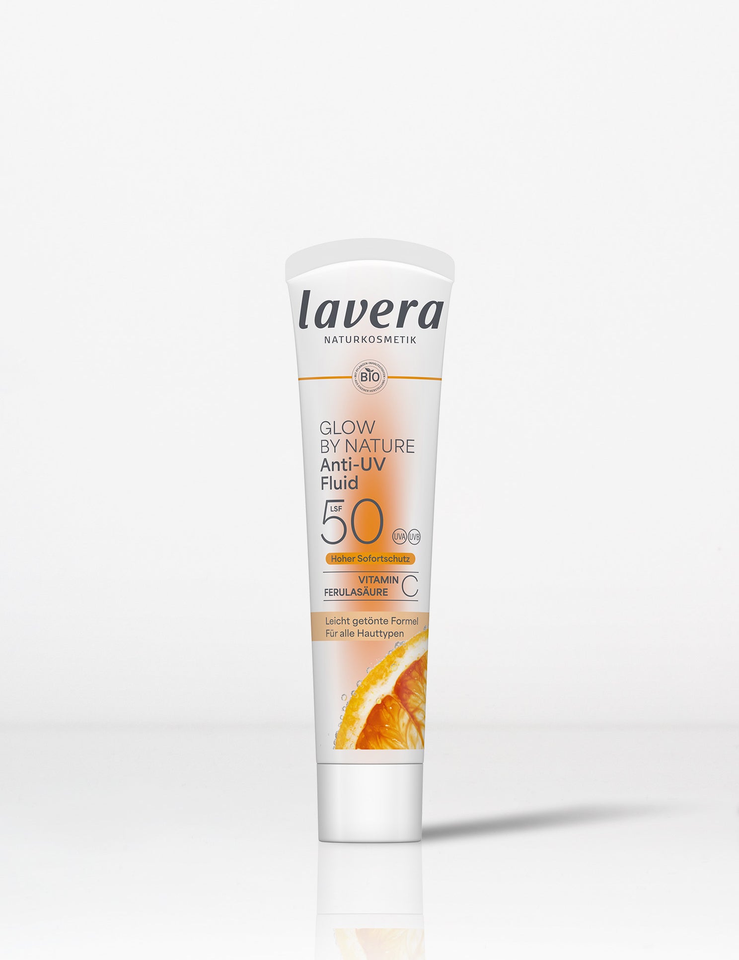 lavera Fluid Anti-UV Glow by Nature SPF 50