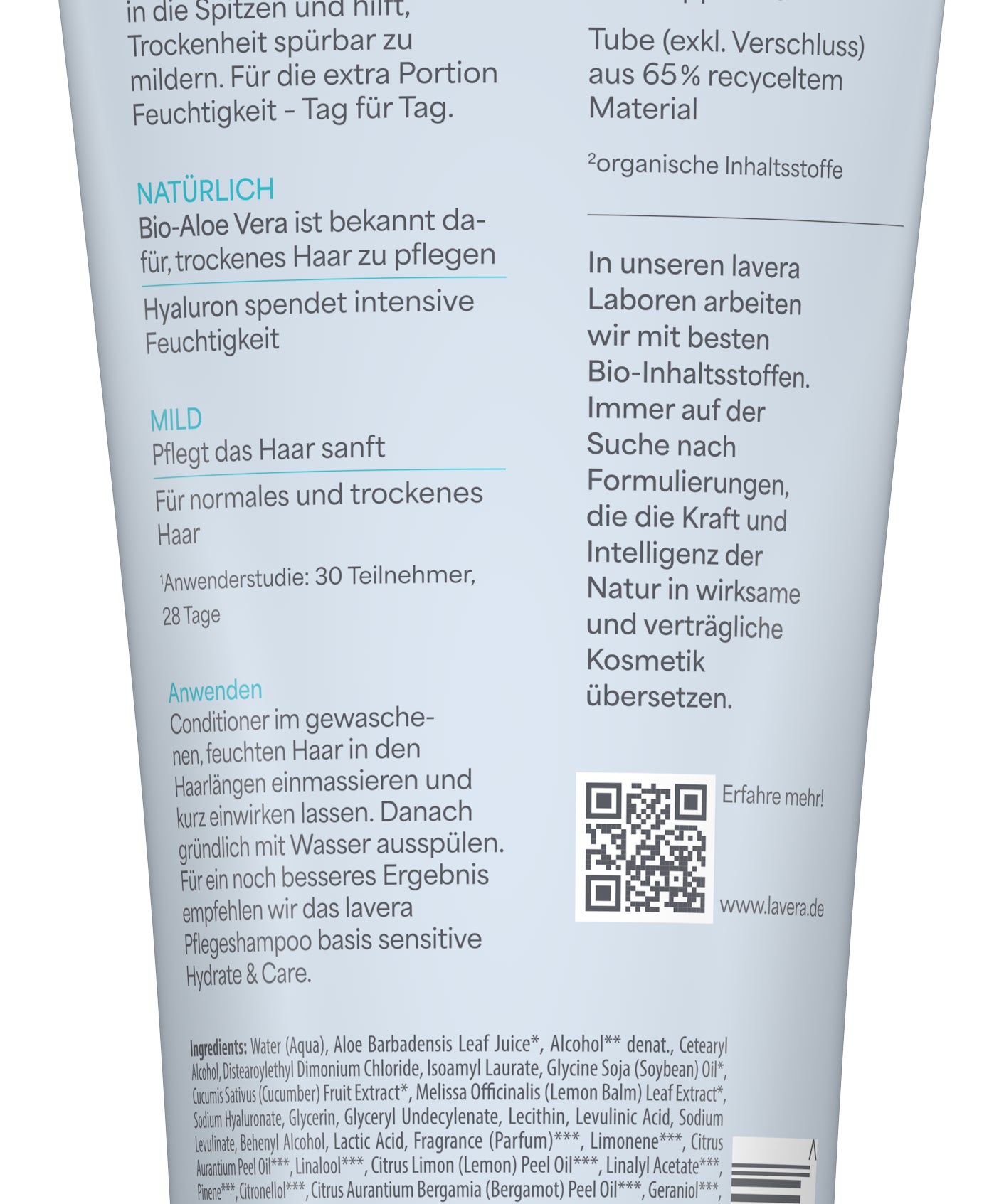 lavera Odżywka basis sensitive Hydrate & Care