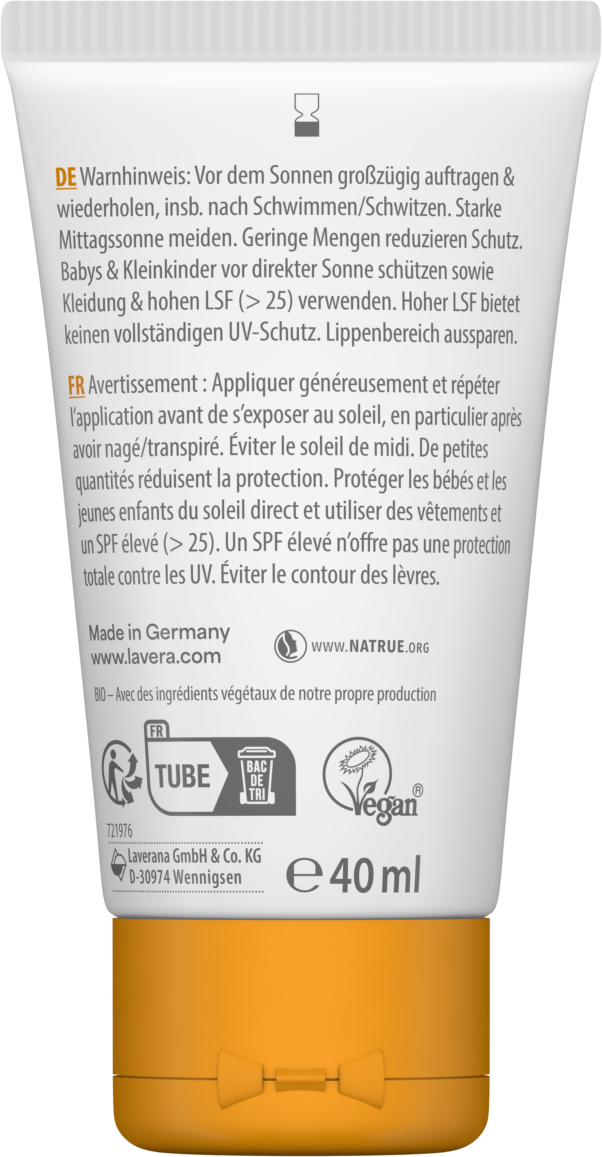 lavera Fluid przeciwsłoneczny Sensitive SPF 50