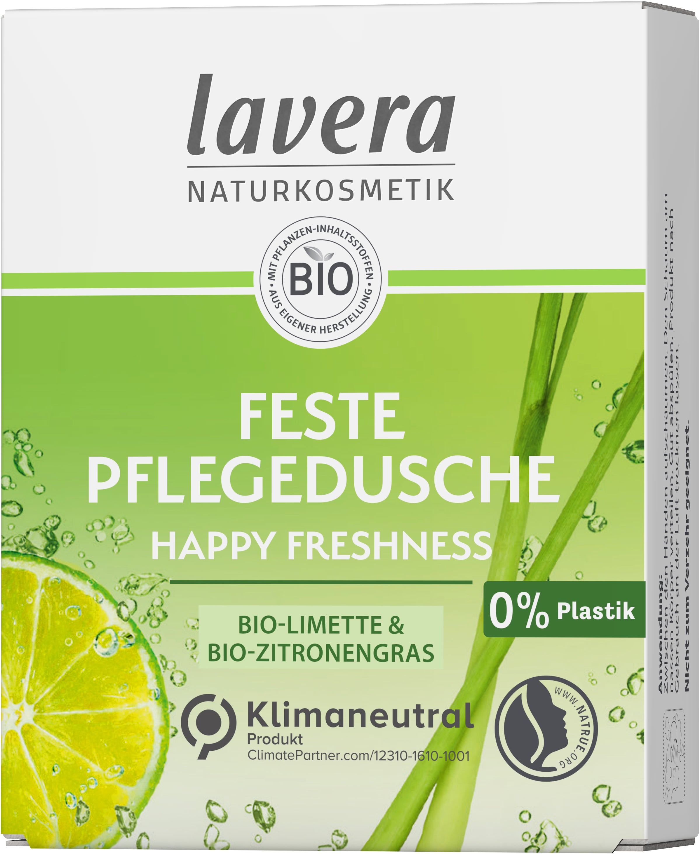 lavera Żel pod prysznic w kostce Happy Freshness