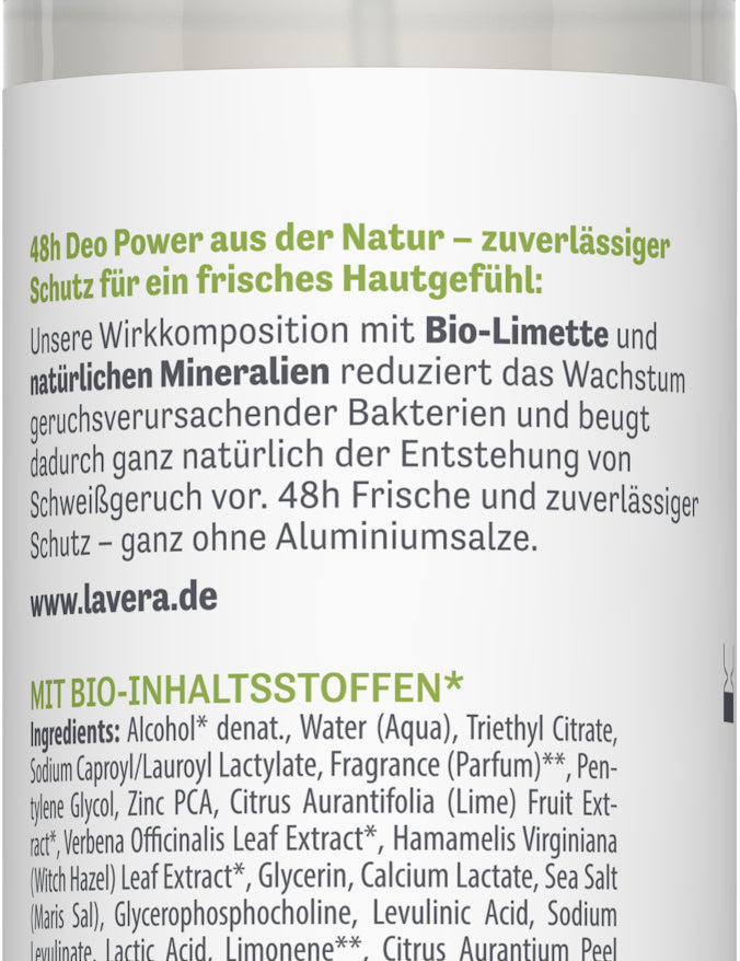 lavera Dezodorant w sprayu NATURAL & REFRESH