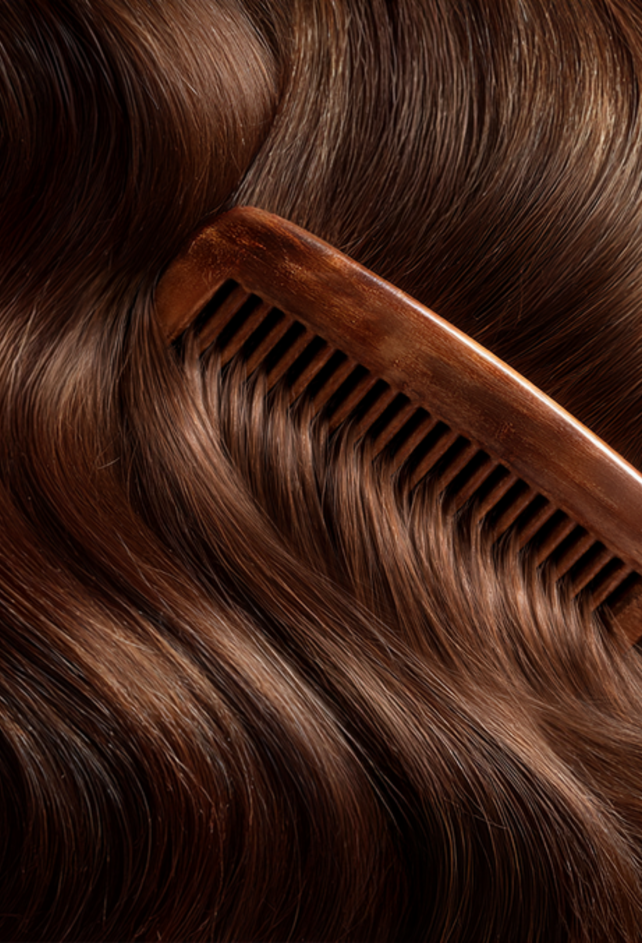 lavera Spray leave-in Smooth & Silk podczas aplikacji