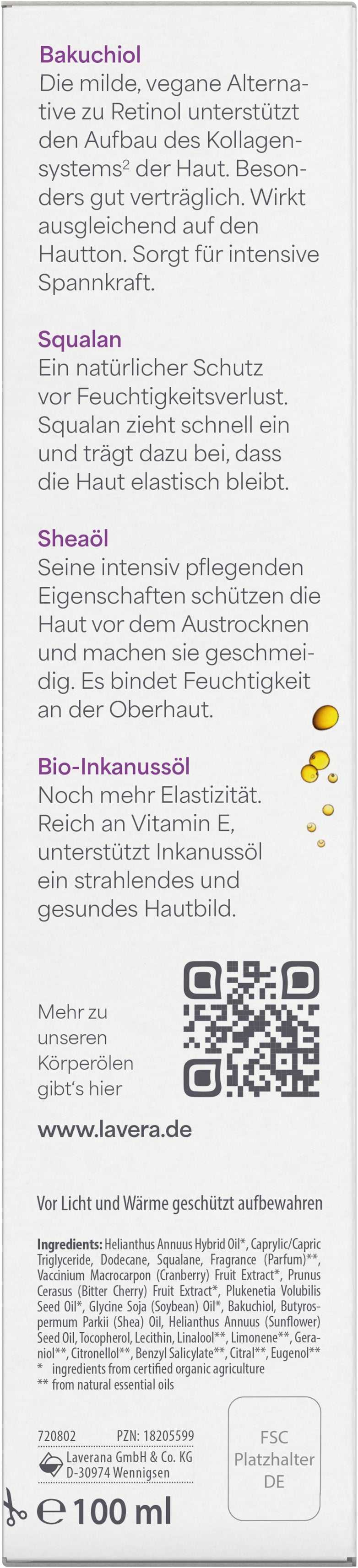 lavera Beauty Körperöl