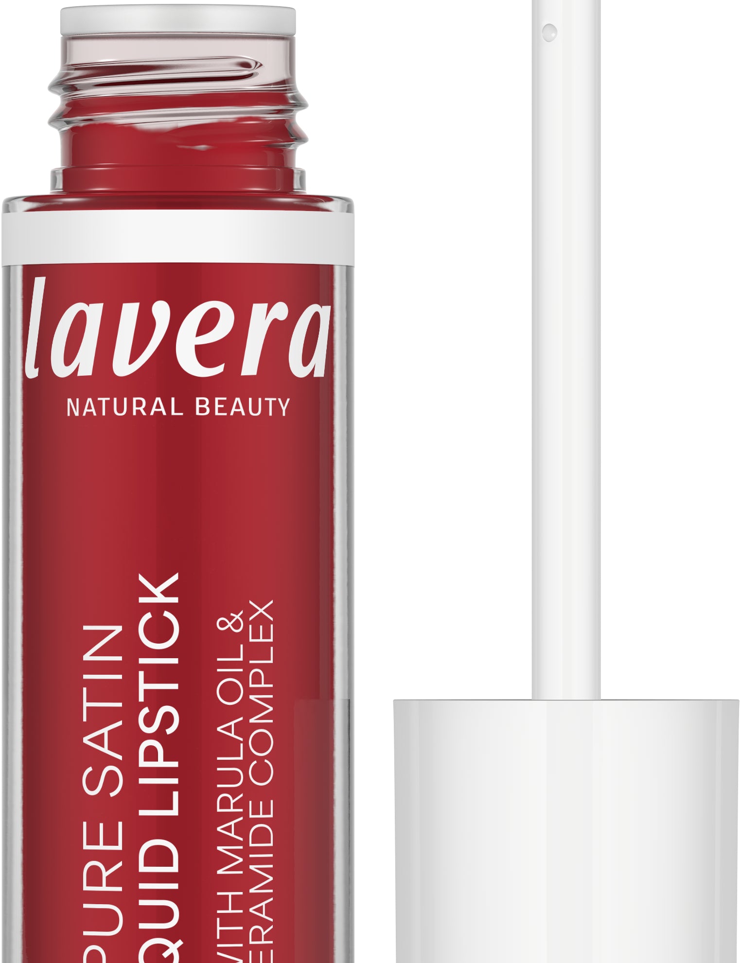 lavera Pure Satin Liquid Lipstick -Poppy Red 01-