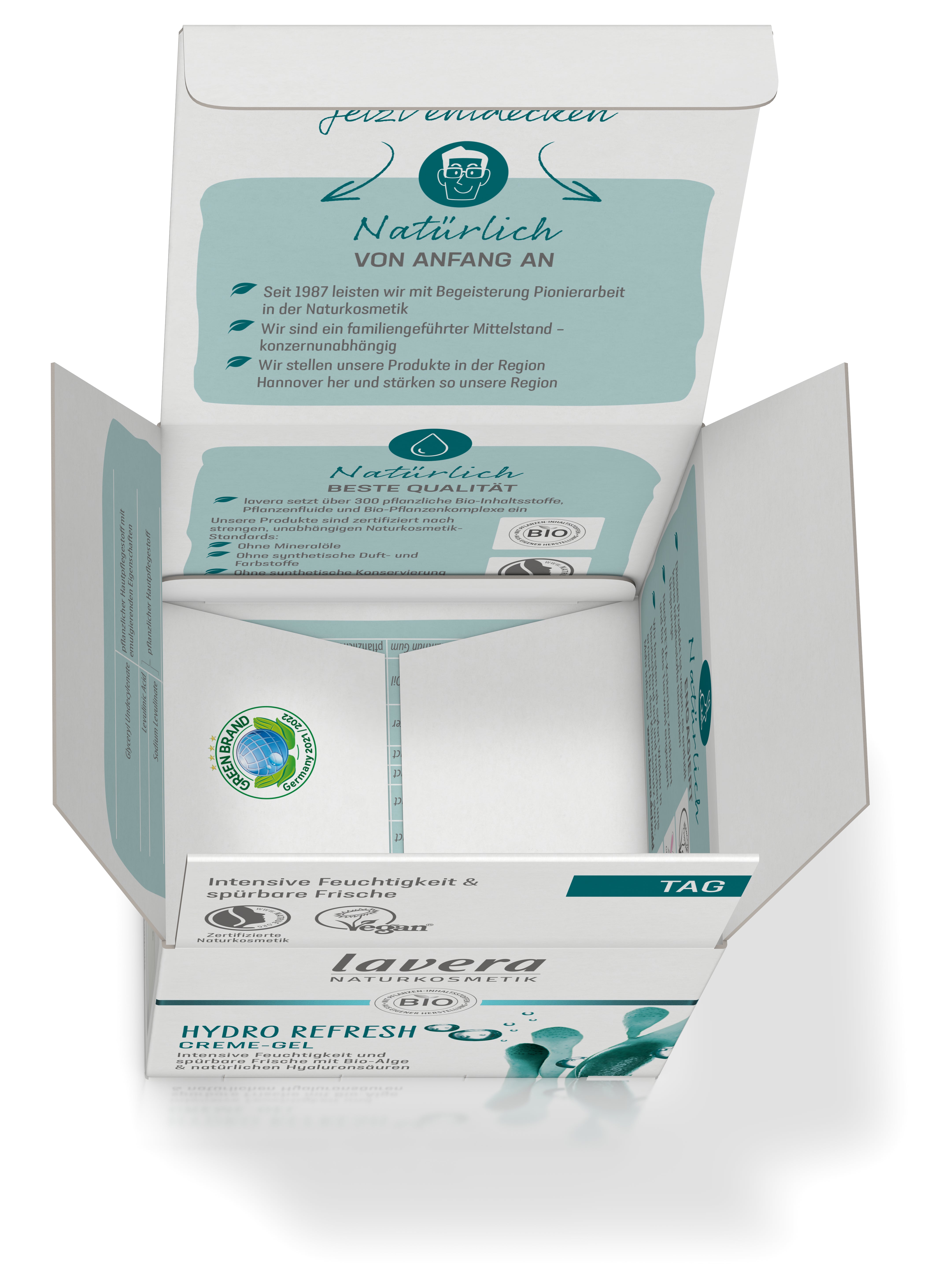 lavera Hydro Refresh Creme-Gel