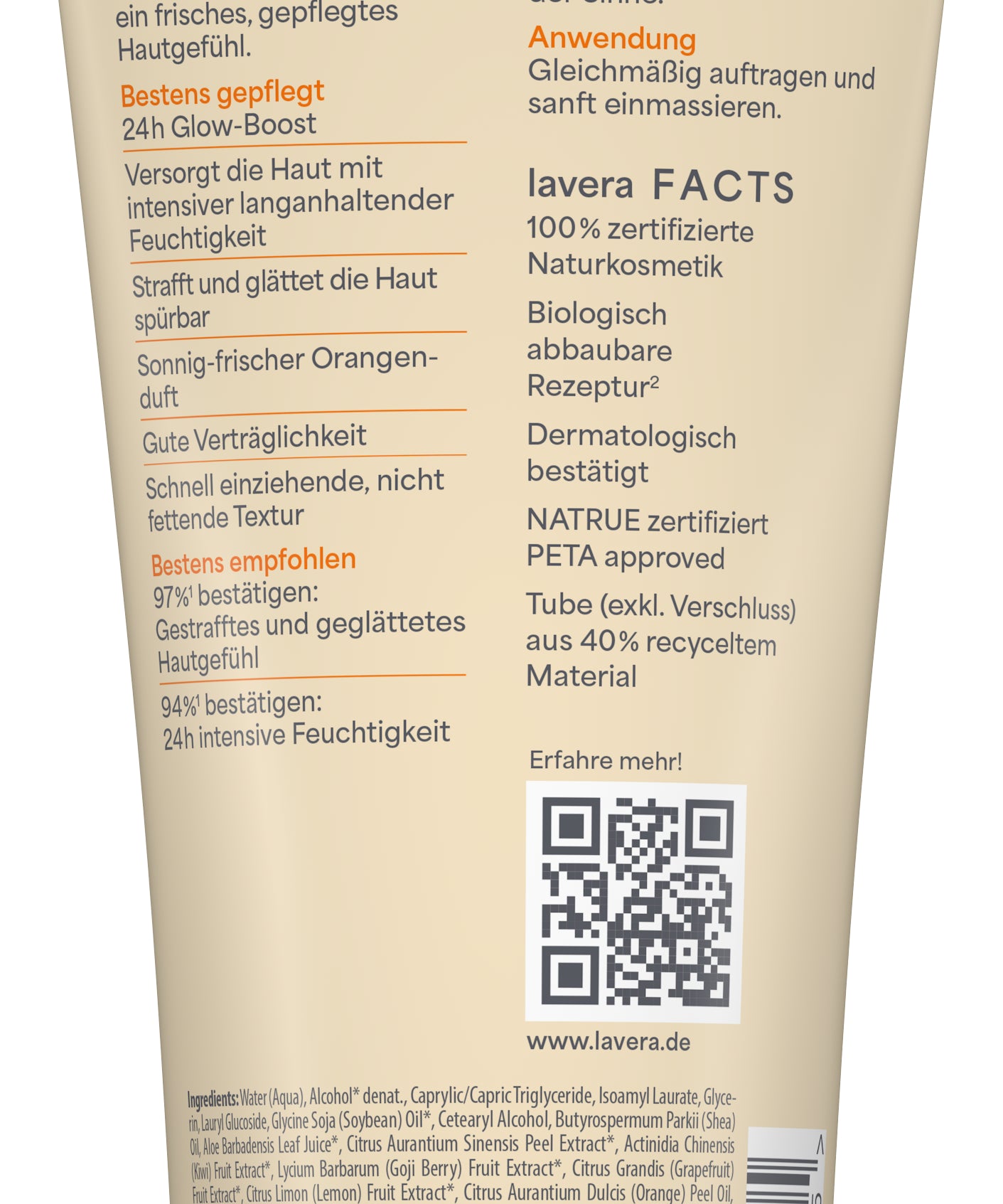 lavera Glow by Nature Body Lotion