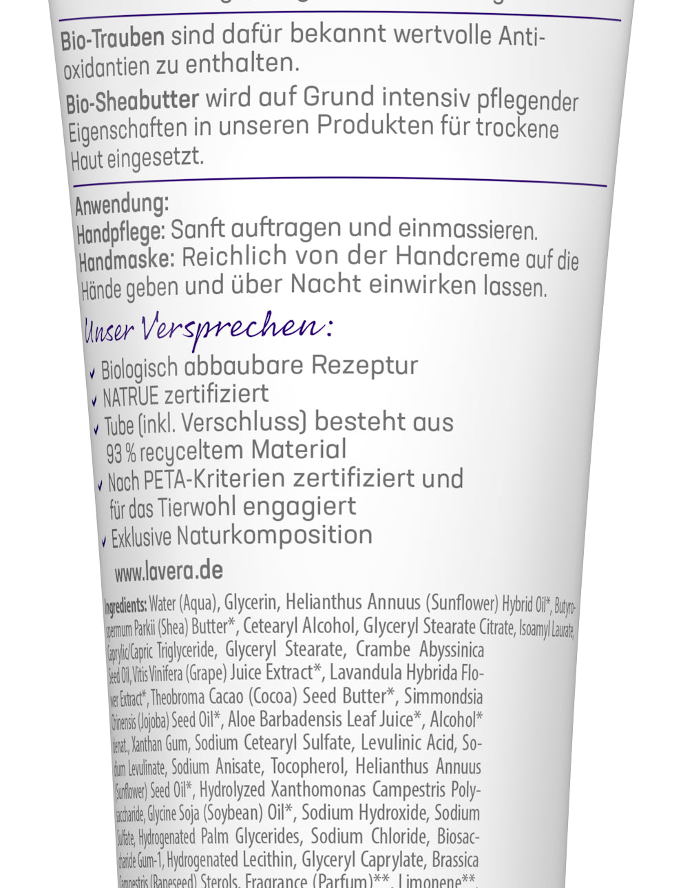 lavera Gute Nacht 2in1 Handcreme & -maske