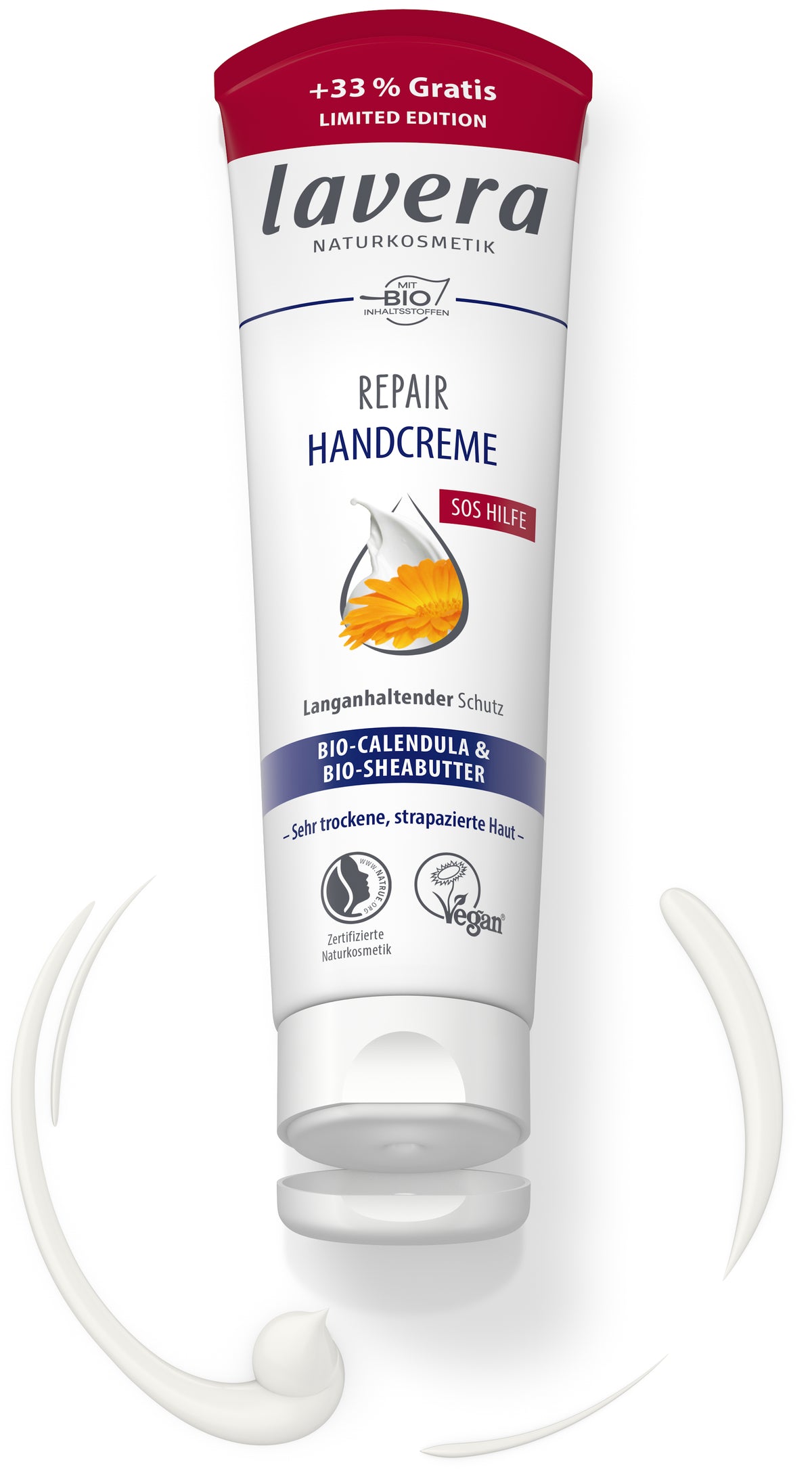 lavera Krem do rąk Repair +33%