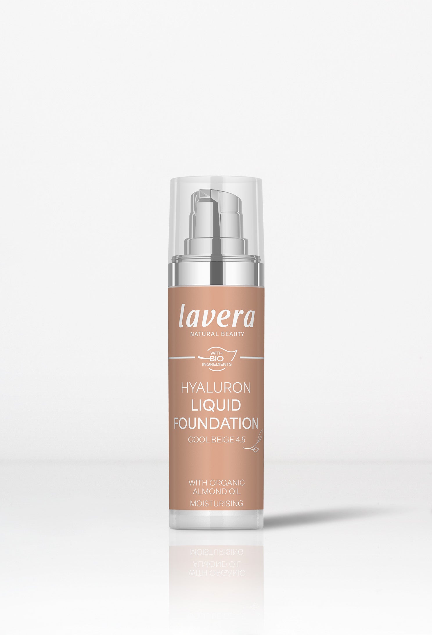 lavera Hyaluron Liquid Foundation -Cool Beige 4.5-