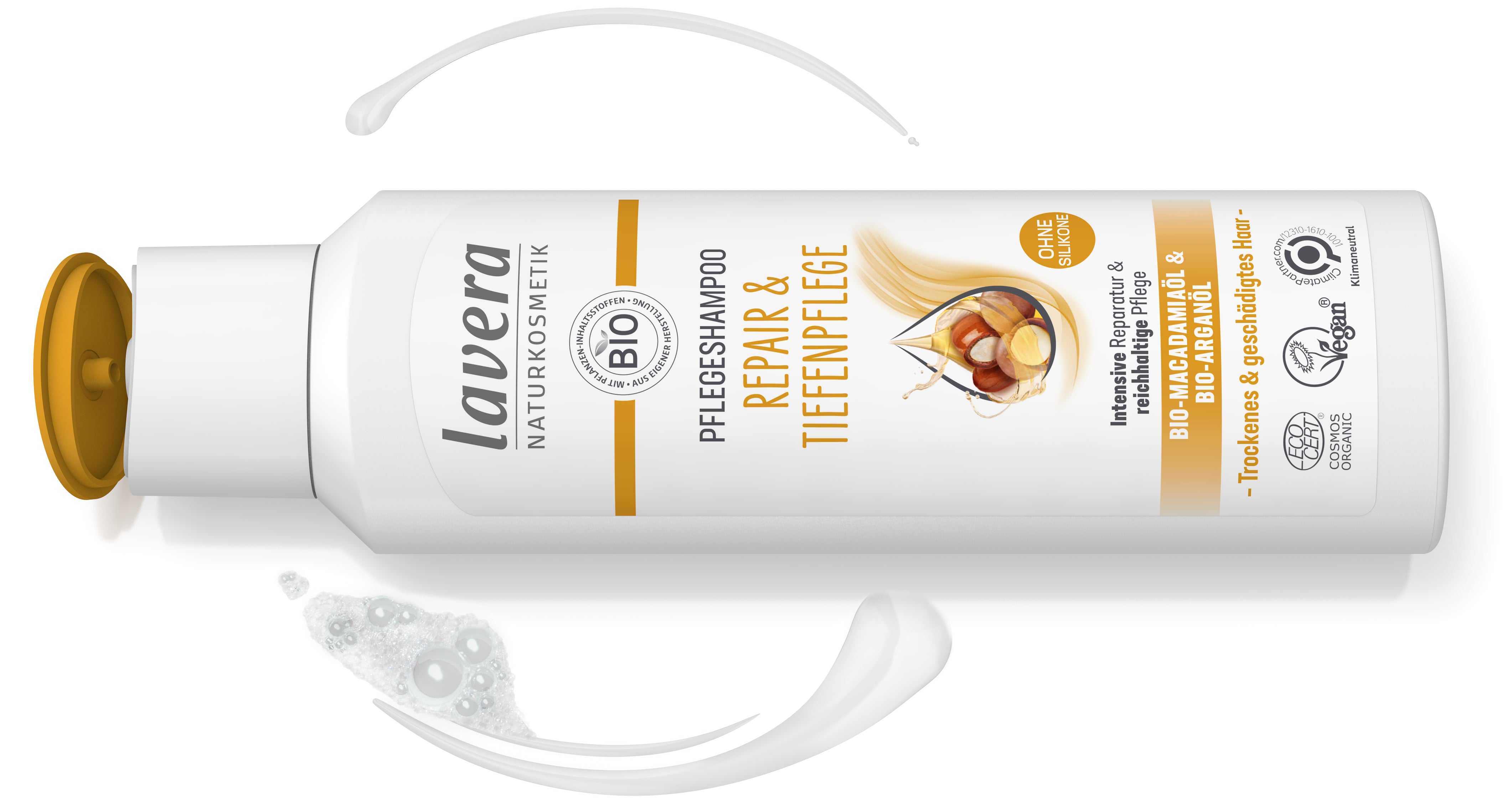 lavera Pflegeshampoo Repair & Tiefenpflege