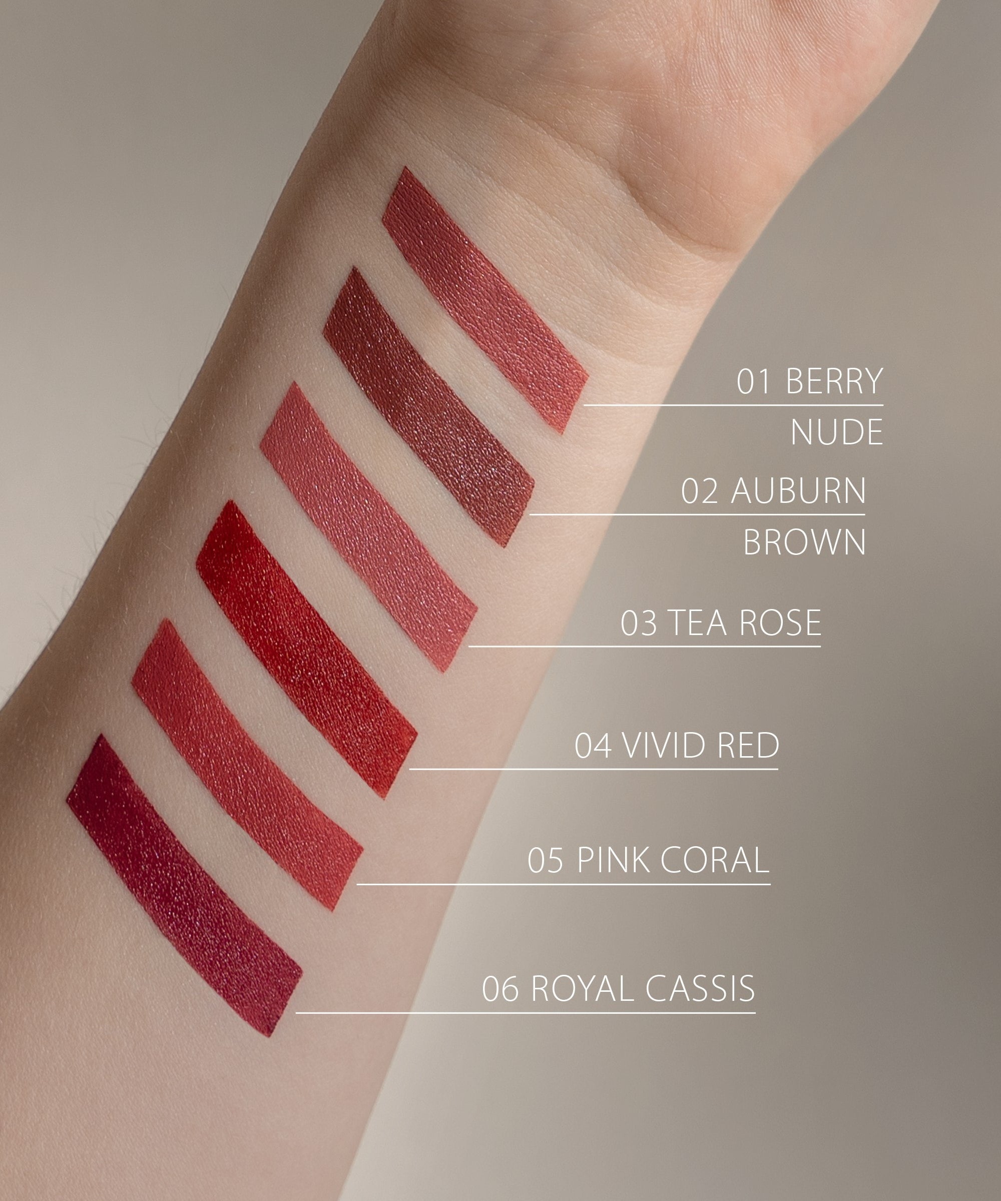Velvet Matt Lipstick -Vivid Red 04-
